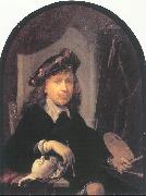 DOU, Gerrit Self-Portrait oil painting reproduction